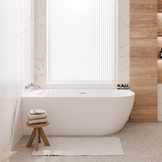 ENDURA ARC ACRYLIC CORNER BATH 1500 RANGE