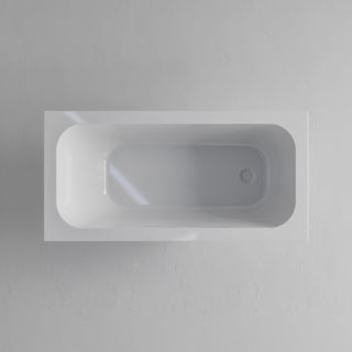 code-lineare-drop-in-bath-1500-gloss-white-top-view