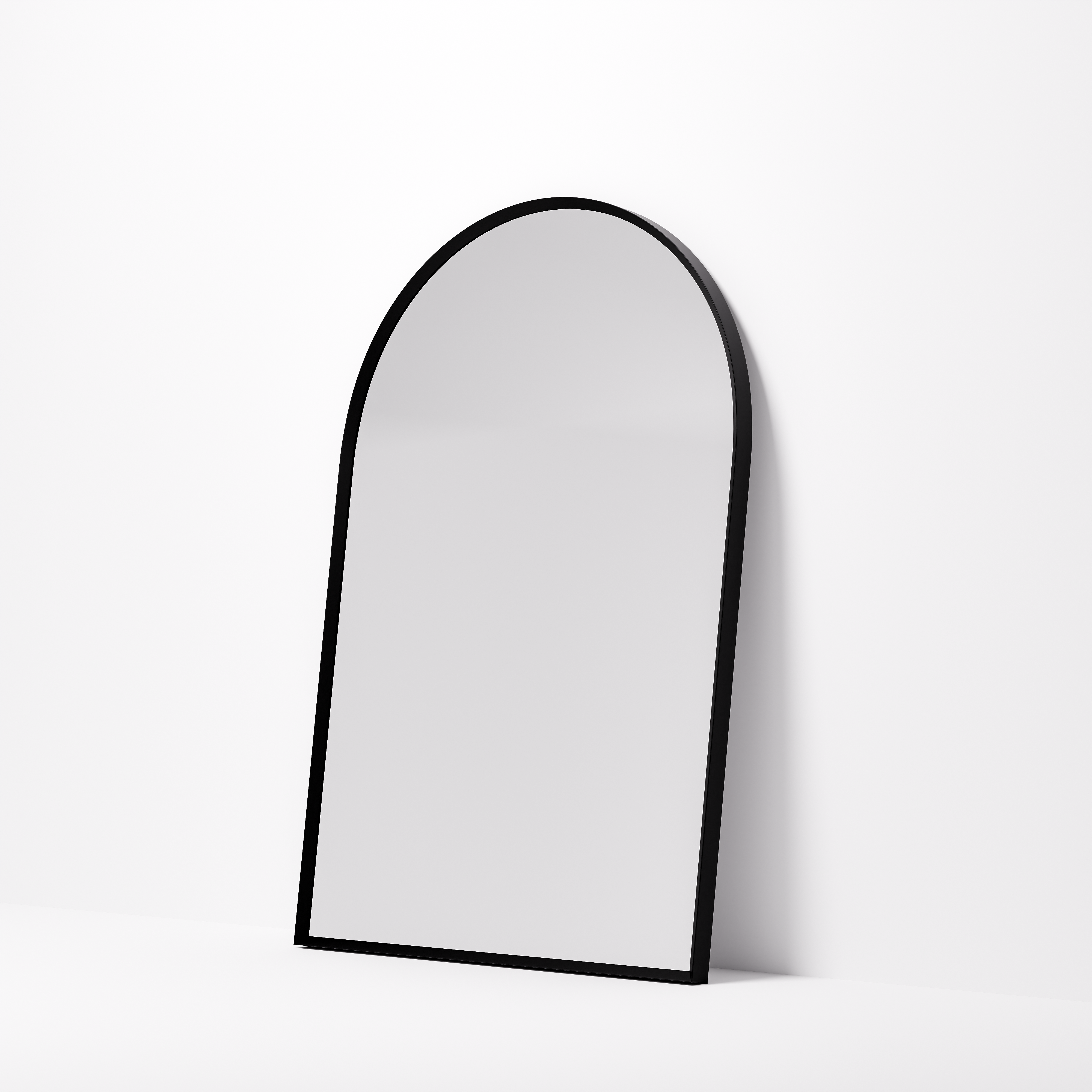 aspect-600-arch-framed-mirror-range-black