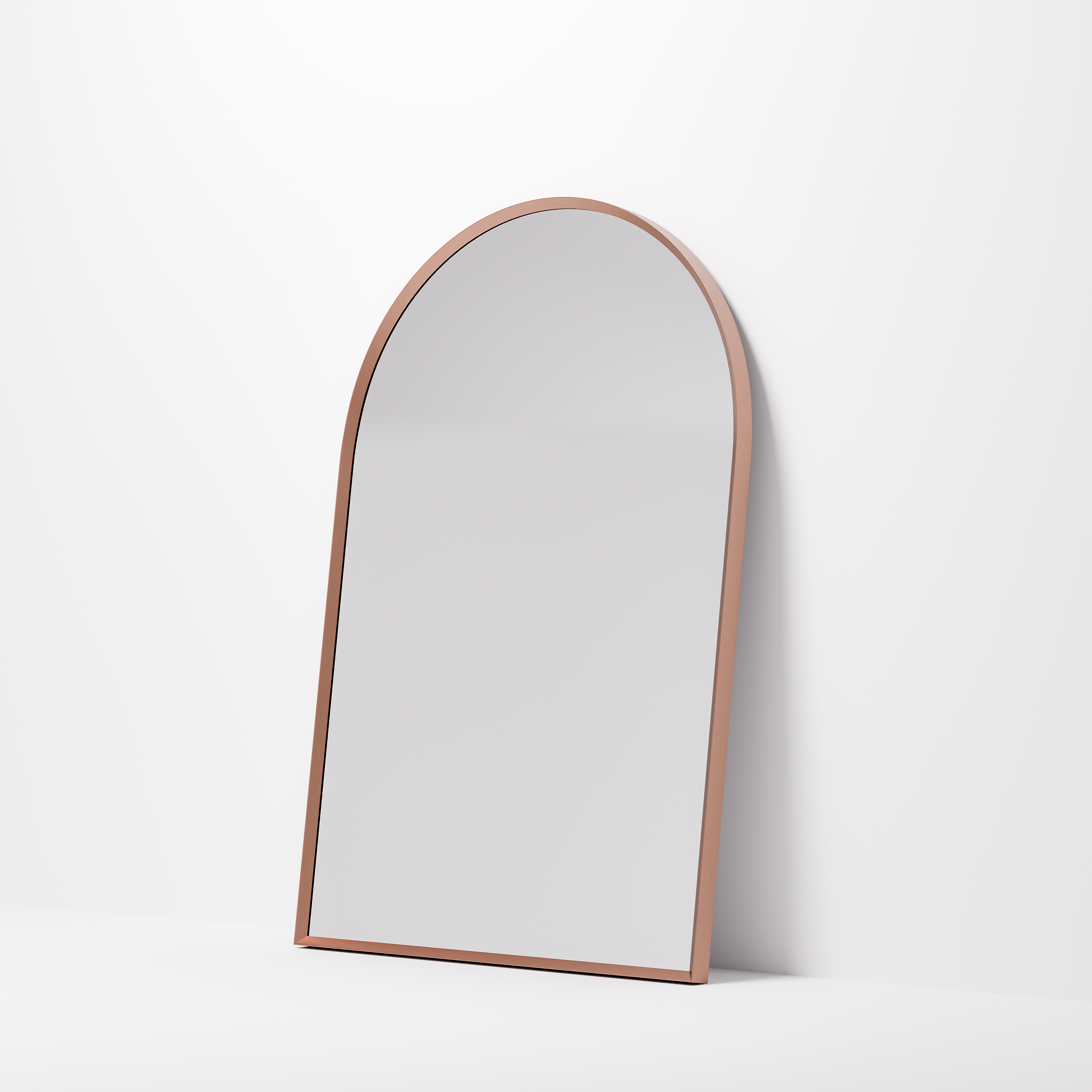 aspect-600-arch-framed-mirror-range-brushed-copper