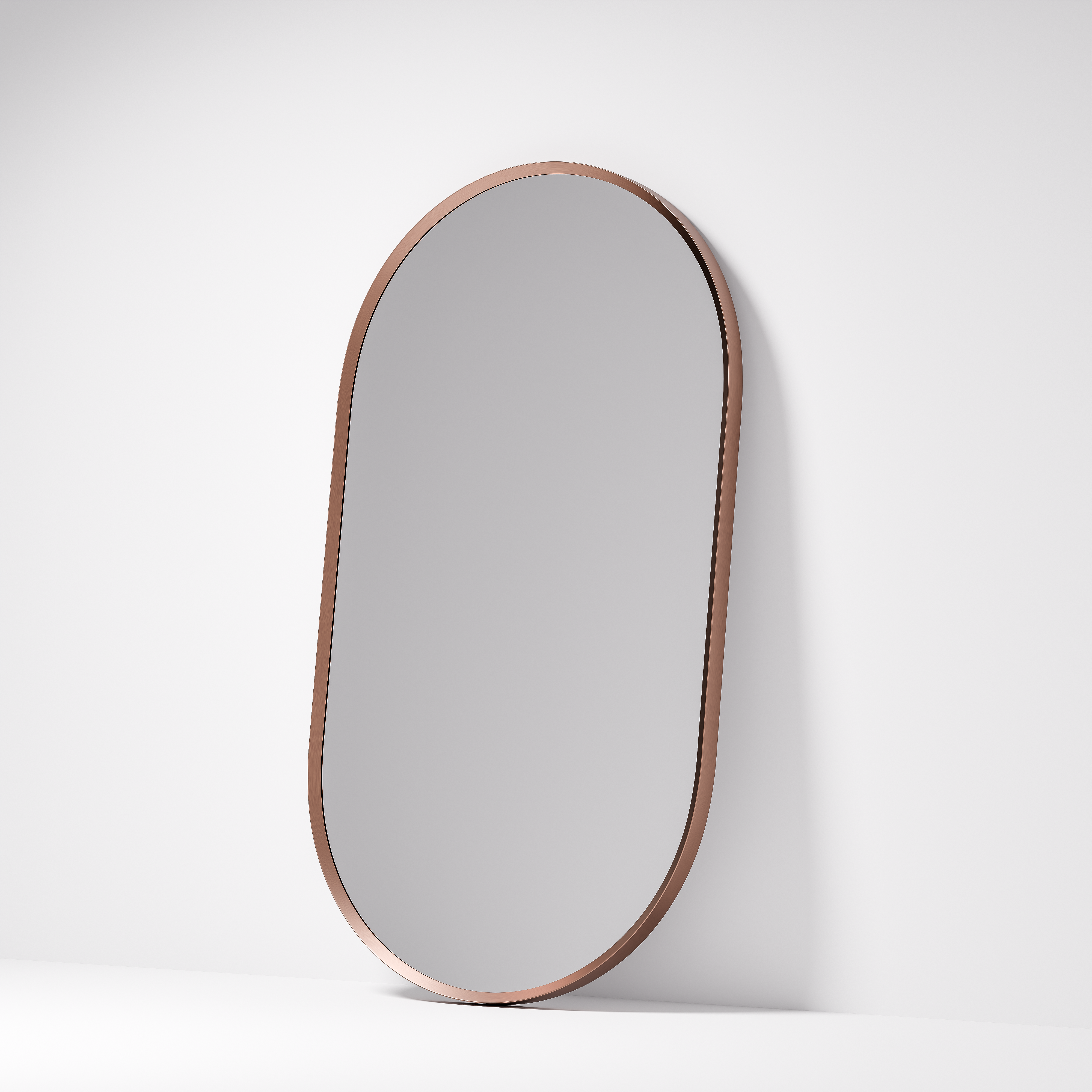 code-aspect-oval-600-framed-mirror-range-brushed-copper