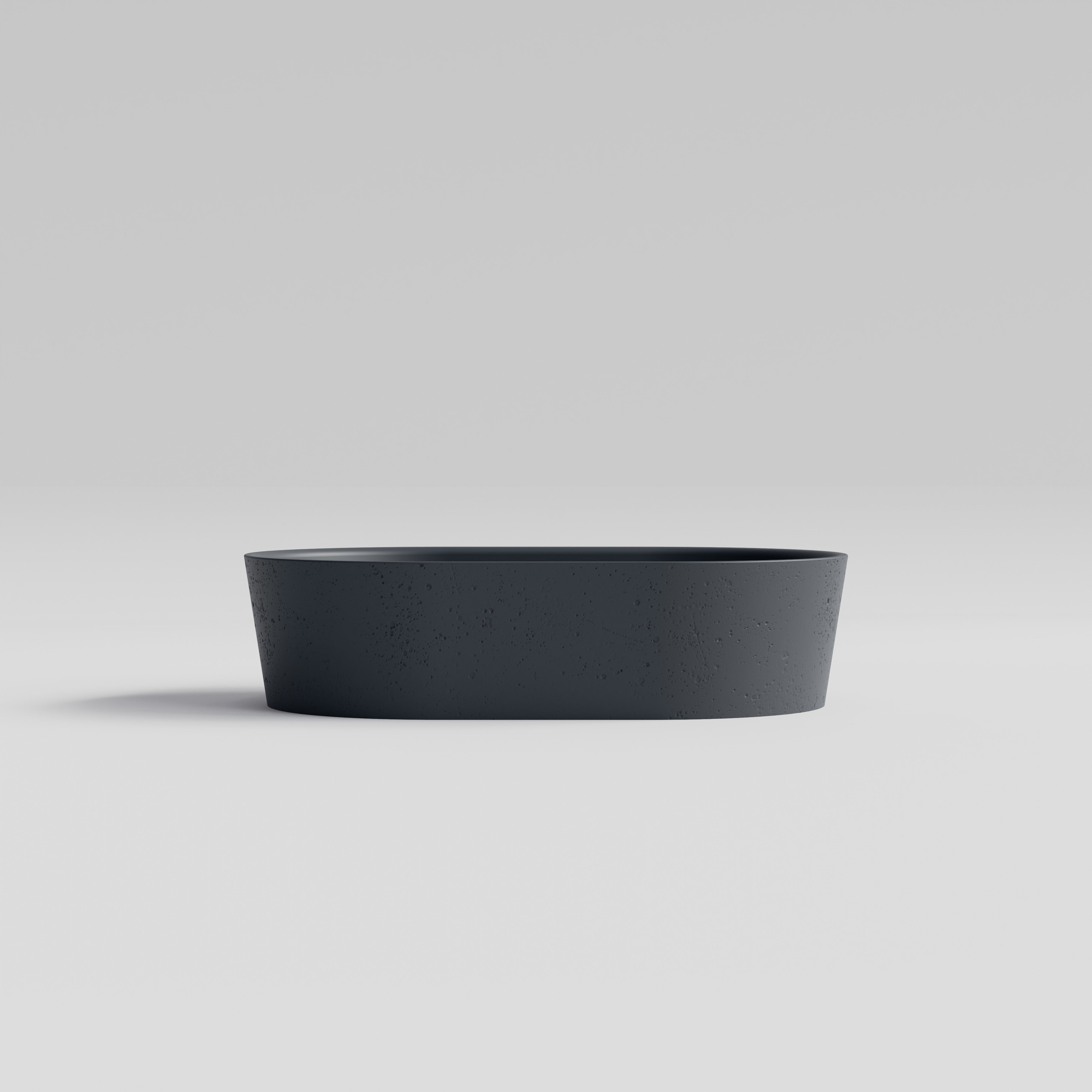 The-Cove-Lamone-Concrete-Basin-Side-View-In-Charcoal