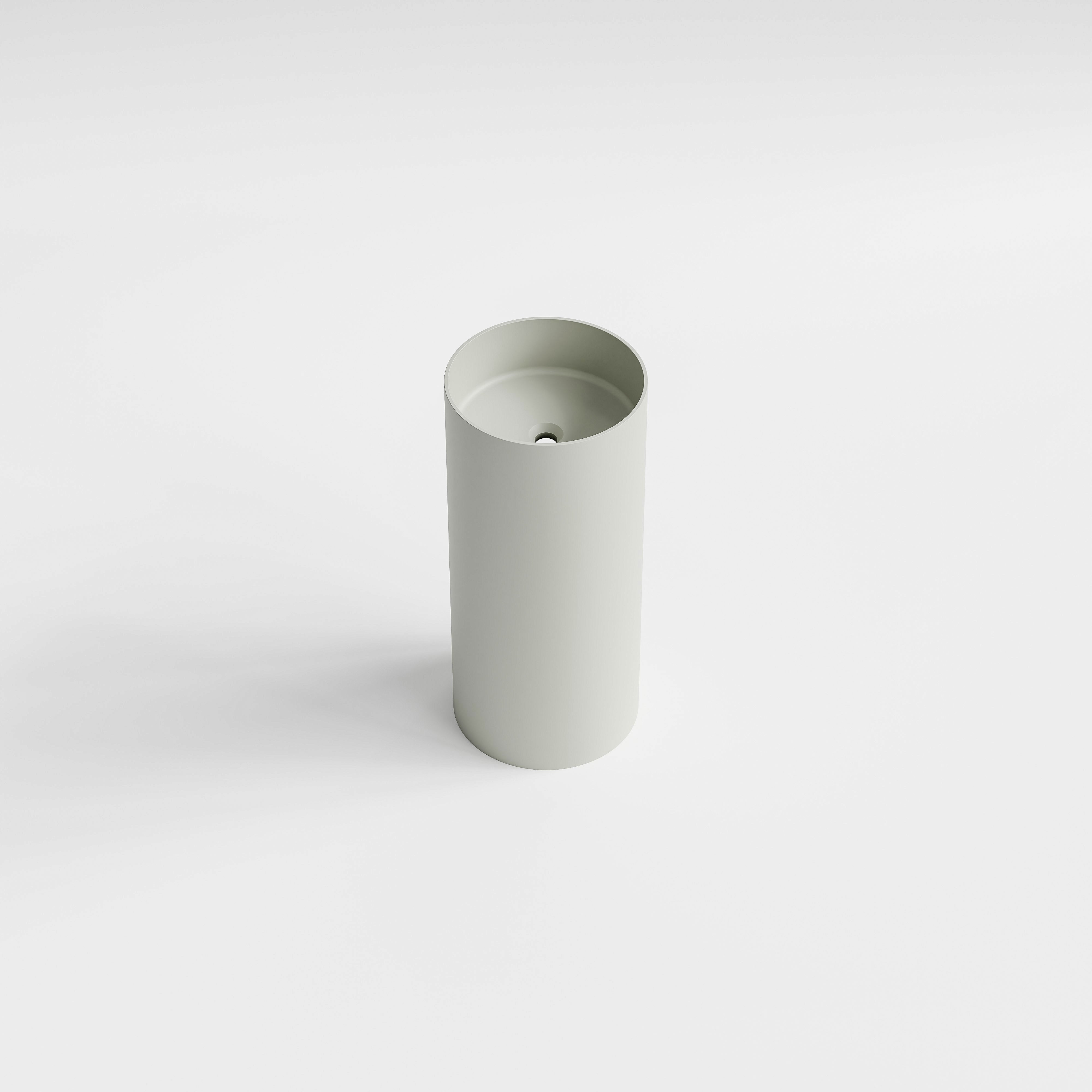 Light-Grey-Halo-Villastone-Freestanding-Round-Basin-From-Code-Interiors