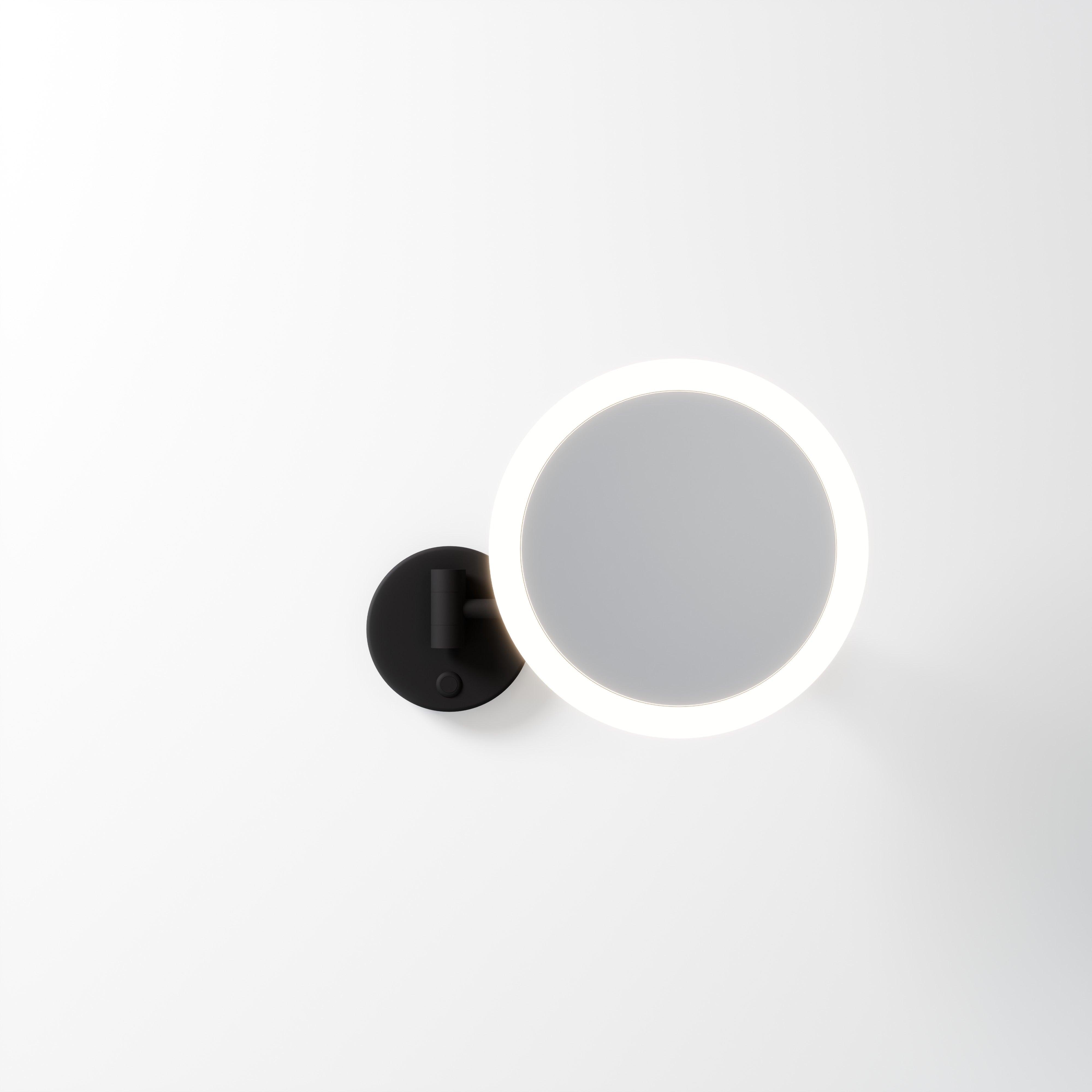 Code-Neo-LED-Makeup-Mirror-In-Matte-Black-Light-On