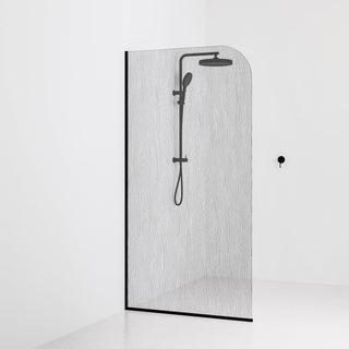 Code-Interiors-Allure-Patterned-Shower-Glass-Panel-1050-MM-With-Matte-Black-Channel