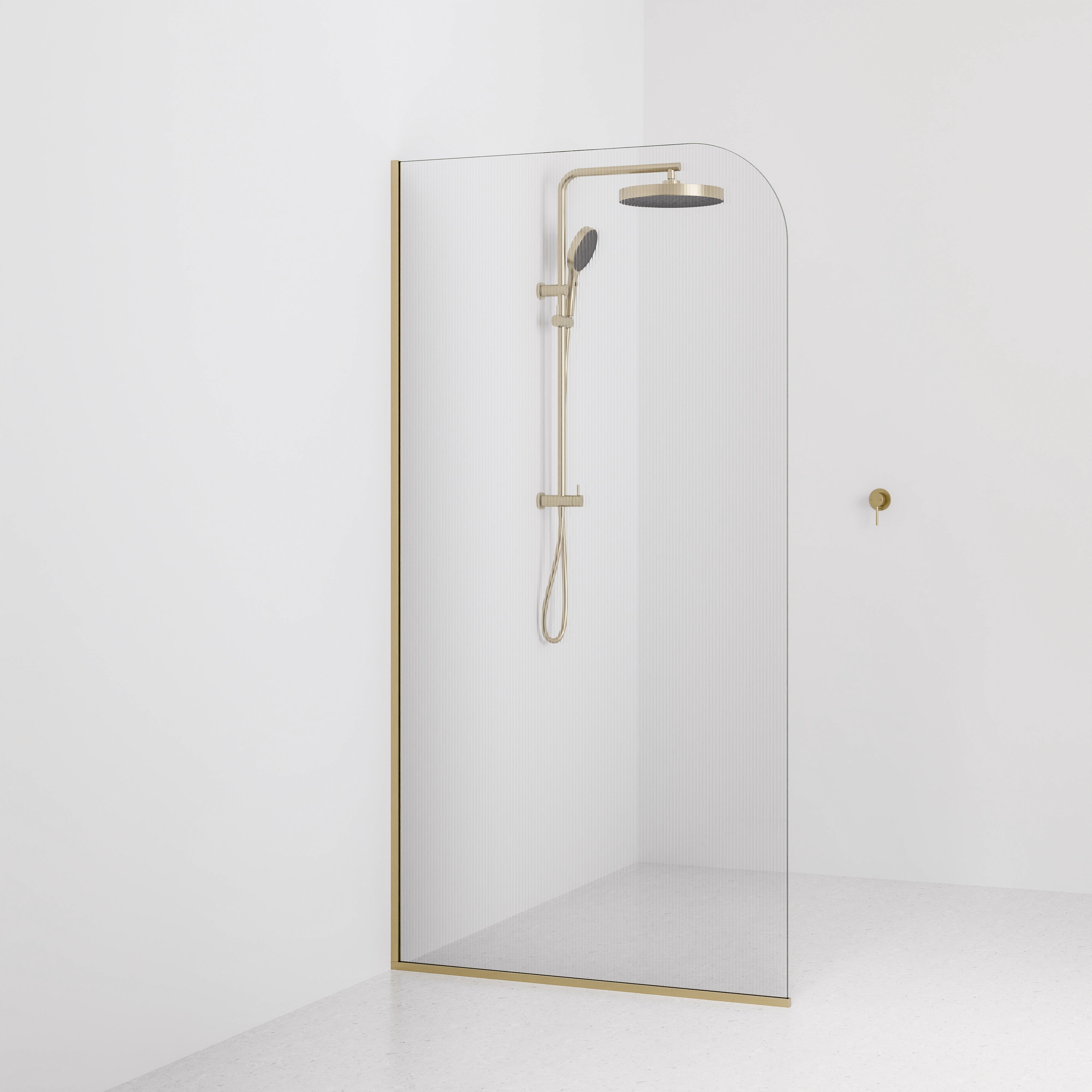Pillar-Fluted-Shower-Glass-By-Code-Interiors-1050-mm-Brushed-Brass-Channel