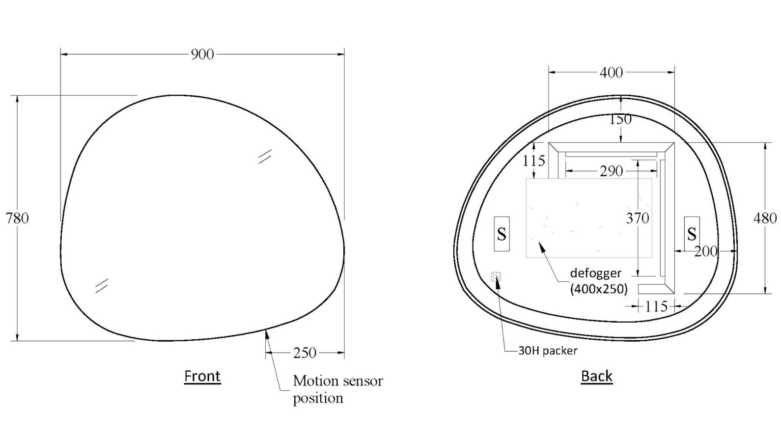 code-euro-900-led-mirror-spec-sheet