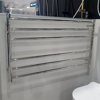 ROUND HEATED TOWEL LADDER 600X1050MM - 2 COLOURS