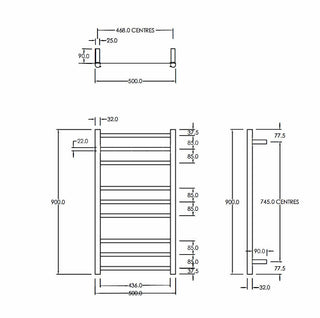 round-heated-towel-ladder-900-spec-sheet
