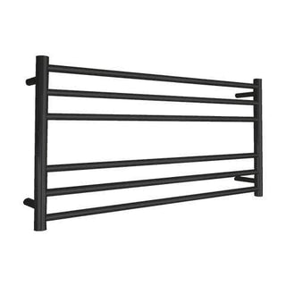 ROUND HEATED TOWEL LADDER 600X1050MM - 2 COLOURS