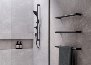 Heated Single Bar Towel Rails