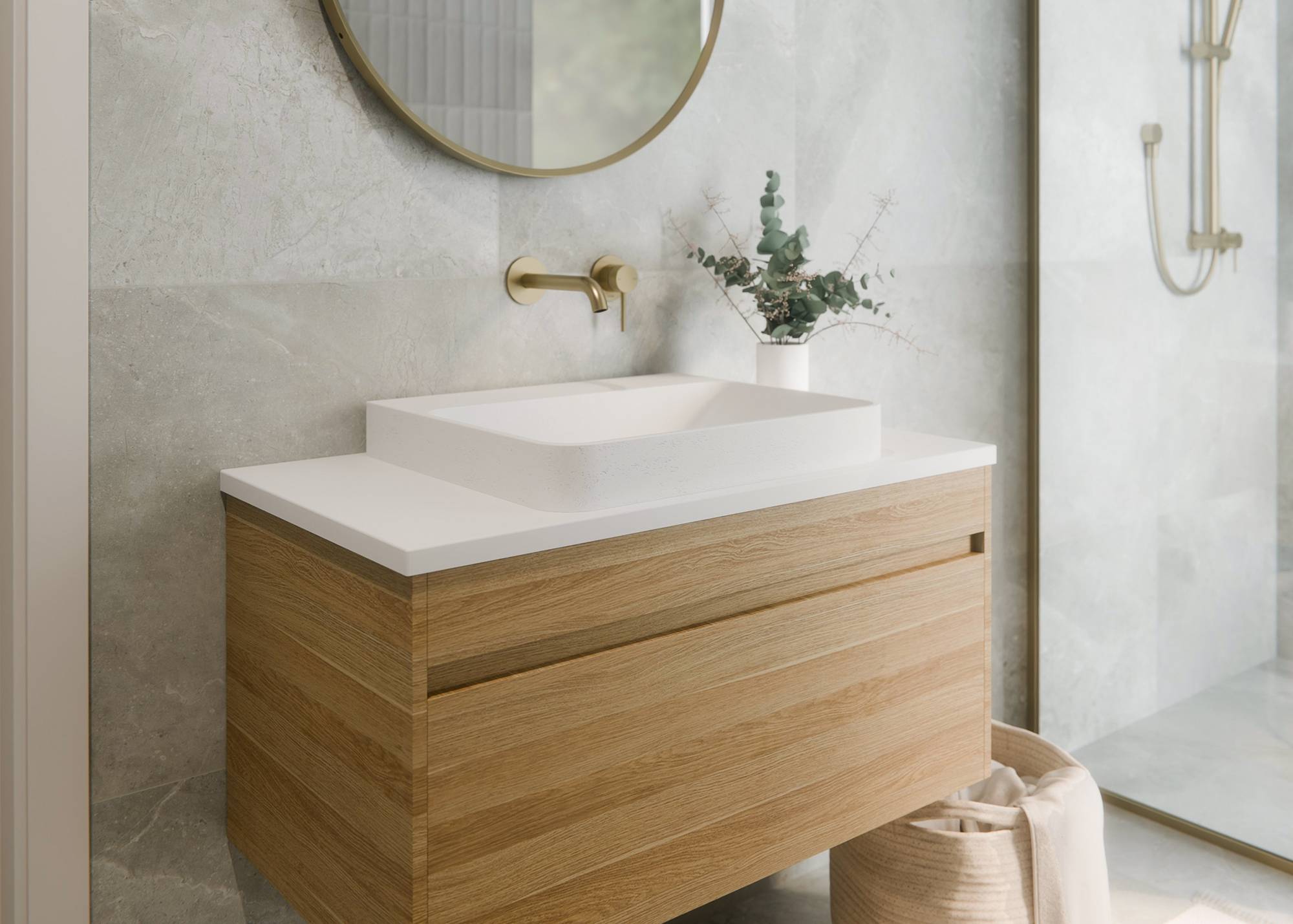Semi Inset Basin