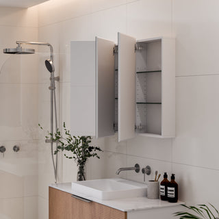 Luxe 1050mm Mirror Cabinet | 3 Door