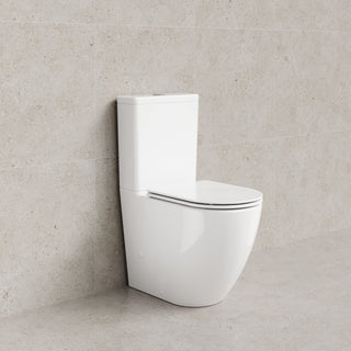 Flow Overheight Back To Wall Toilet Suite | Typhoon Flush