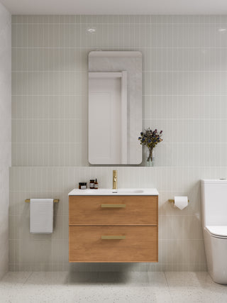 Lineare 750 Vanity | 2 Drawer | Inset Basin