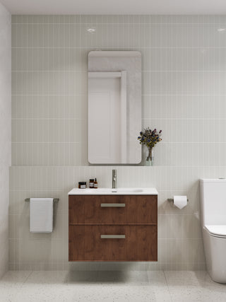 Lineare 750 Vanity | 2 Drawer | Inset Basin