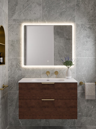 Lineare 900 Vanity | 2 Drawer | Inset Basin