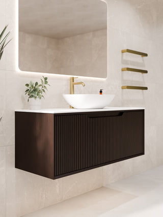 Aria 900 Vanity | Villastone Slab Top