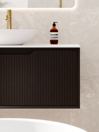 Aria 1500 Vanity | Villastone Slab Top
