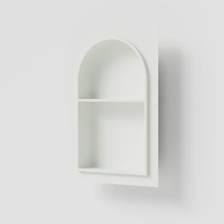 Acacia Arch Shower Niche with Shelf