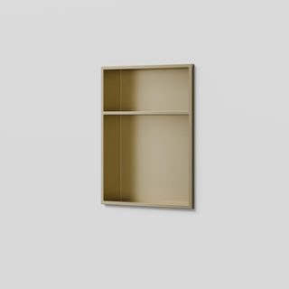 Acacia Shower Niche with Shelf
