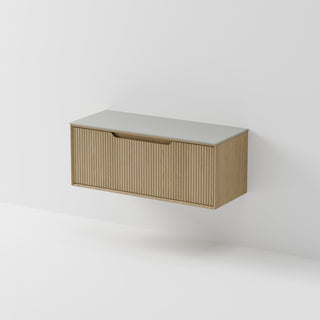 Aria 1200 Vanity | Villastone Slab Top