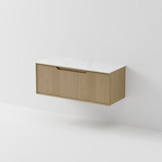 Aria 1200 Vanity | Villastone Slab Top