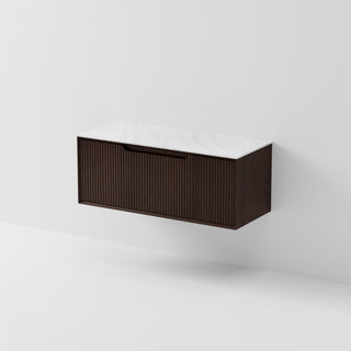 Aria 1200 Vanity | Villastone Slab Top