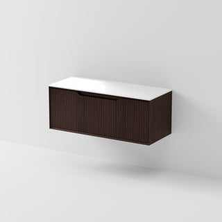 Aria 1200 Vanity | Villastone Slab Top