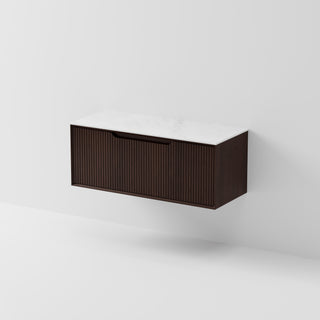 Aria 1200 Vanity | Villastone Slab Top