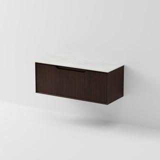 Aria 1200 Vanity | Villastone Slab Top