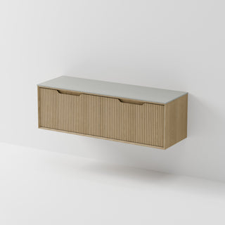Aria 1500 Vanity | Villastone Slab Top