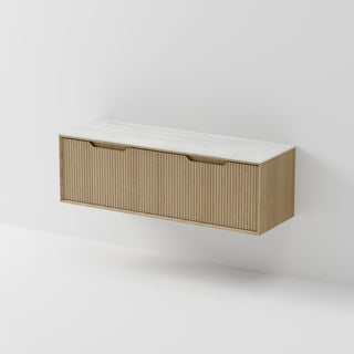 Aria 1500 Vanity | Villastone Slab Top