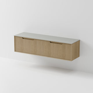Aria 1800 Vanity | Villastone Slab Top