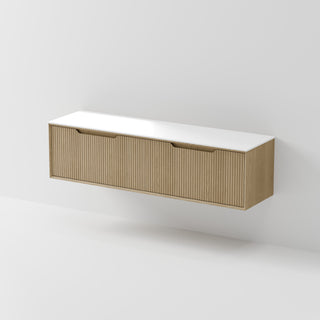 Aria 1800 Vanity | Villastone Slab Top