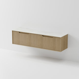 Aria 1800 Vanity | Villastone Slab Top