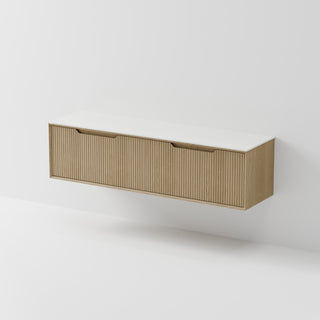 Aria 1800 Vanity | Villastone Slab Top