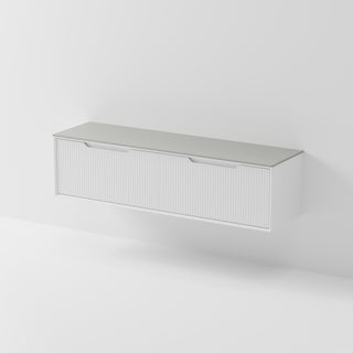 Aria 1800 Vanity | Villastone Slab Top