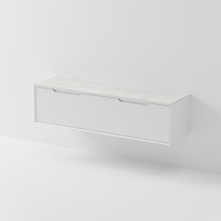 Aria 1800 Vanity | Villastone Slab Top