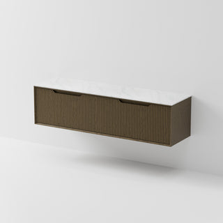 Aria 1800 Vanity | Villastone Slab Top