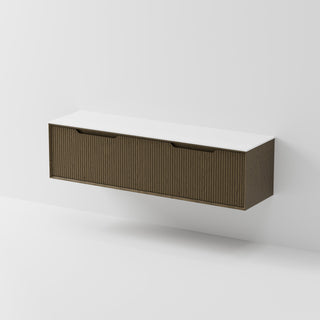 Aria 1800 Vanity | Villastone Slab Top