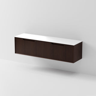 Aria 1800 Vanity | Villastone Slab Top