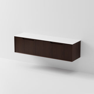 Aria 1800 Vanity | Villastone Slab Top