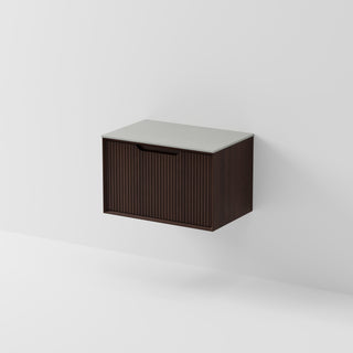 Aria 750 Vanity | Villastone Slab Top
