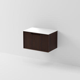 Aria 750 Vanity | Villastone Slab Top