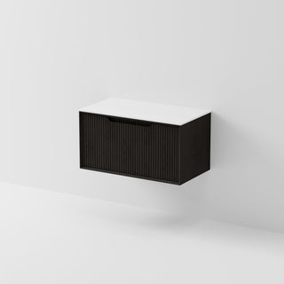 Aria 900 Vanity | Villastone Slab Top
