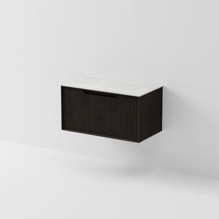 Aria 900 Vanity | Villastone Slab Top