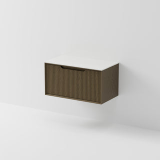 Aria 900 Vanity | Villastone Slab Top