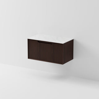 Aria 900 Vanity | Villastone Slab Top