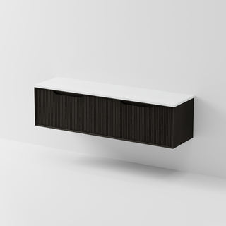 Aria 1800DB Vanity | Concrete Slab Top
